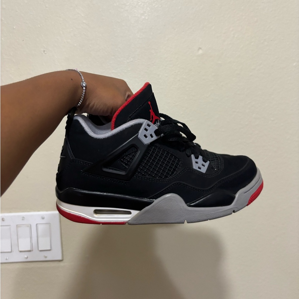 Air Jordan Black and Red Sneakers